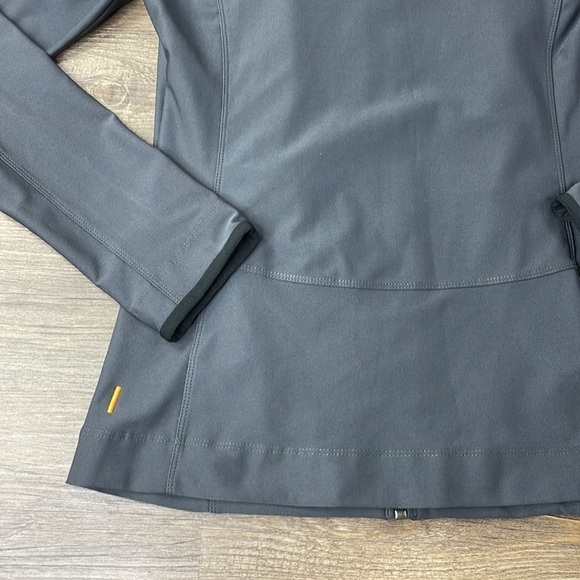 Lucy Women’s Charcoal Grey Performance Zip Up Light Weight Tech Jacket, size XS - Picture 10 of 10